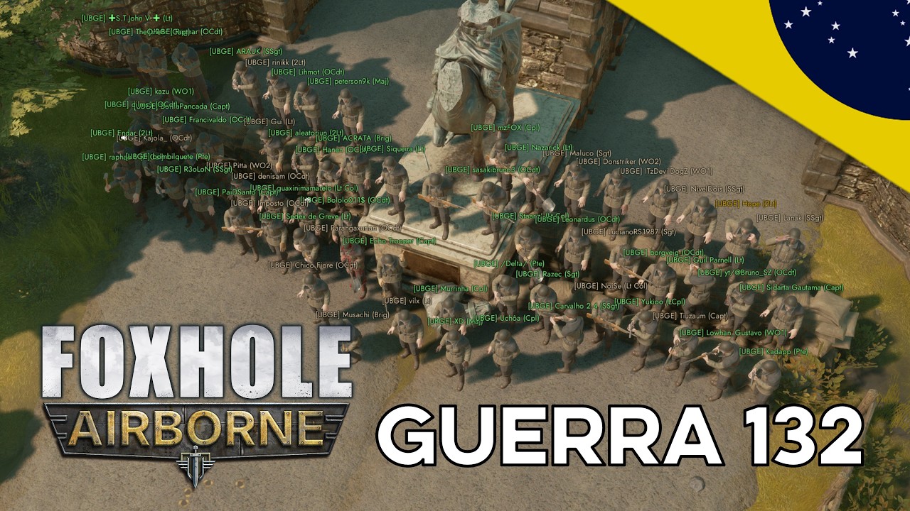 🔴 🔴 Foxhole Guerra 132 | BORA PRO FRONT!