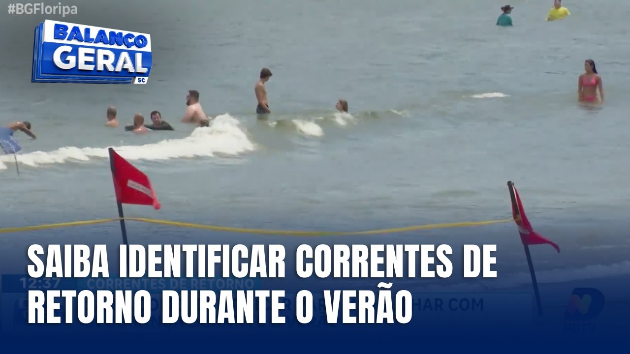 Correntes de retorno exigem atenção redobrada dos banhistas no verão