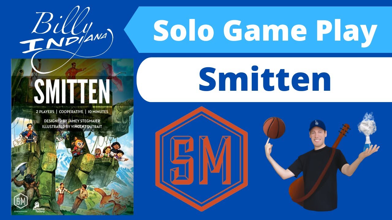 How to Play the Card Game Smitten in Solo Mode (the new microgame from Stonemaier Games)