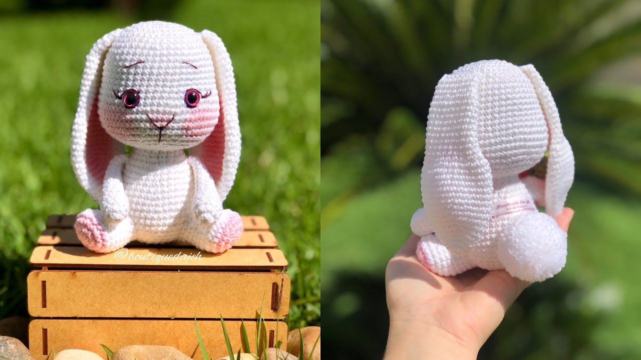 Coelho Snow em amigurumi (parte 1)