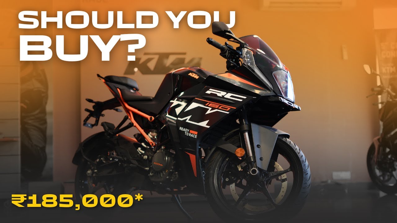 KTM RC160 - First Ride & Walkaround Review | R15 Killer? | Pavan Rudra