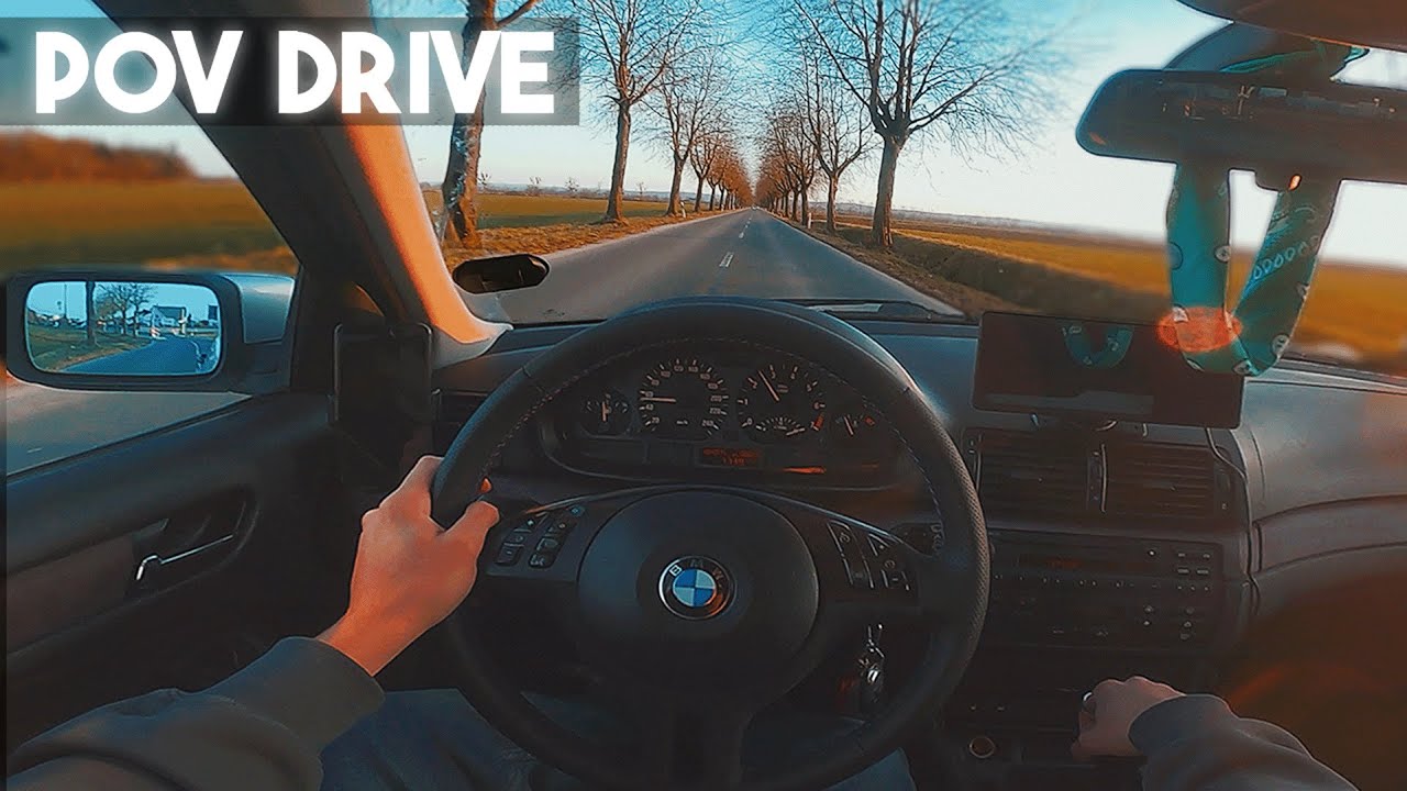 BMW E46 318i 143HP (2003) |  Sunset POV Drive