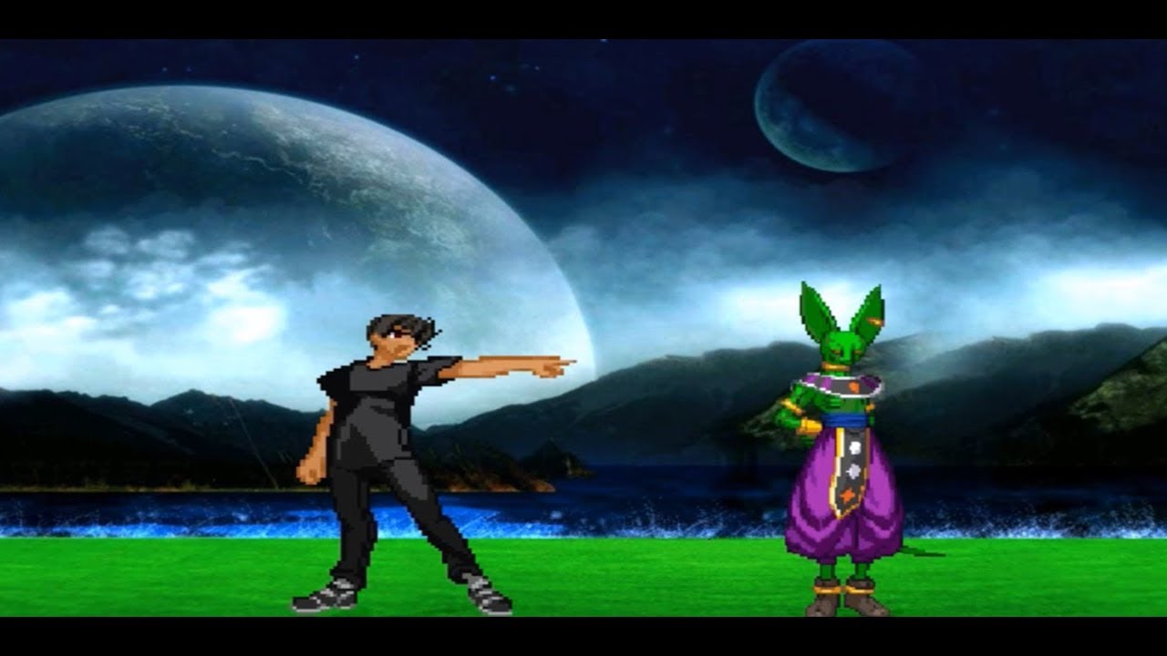 Intense Mugen Battle- Yusuke vs. Beerus