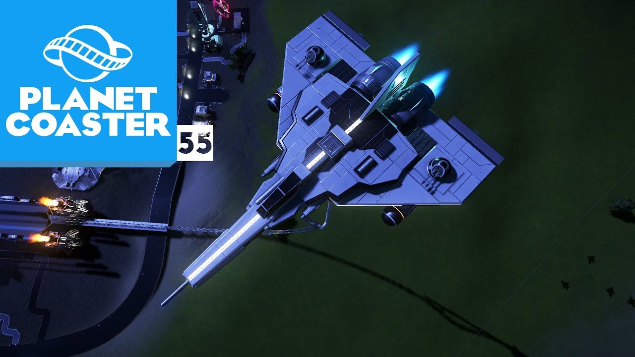 NAVE ESPACIAL | Planet Coaster #55