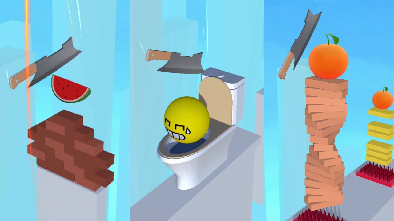 Almost Cut! Very Satisfying And Relaxing ASMR Slicing Game