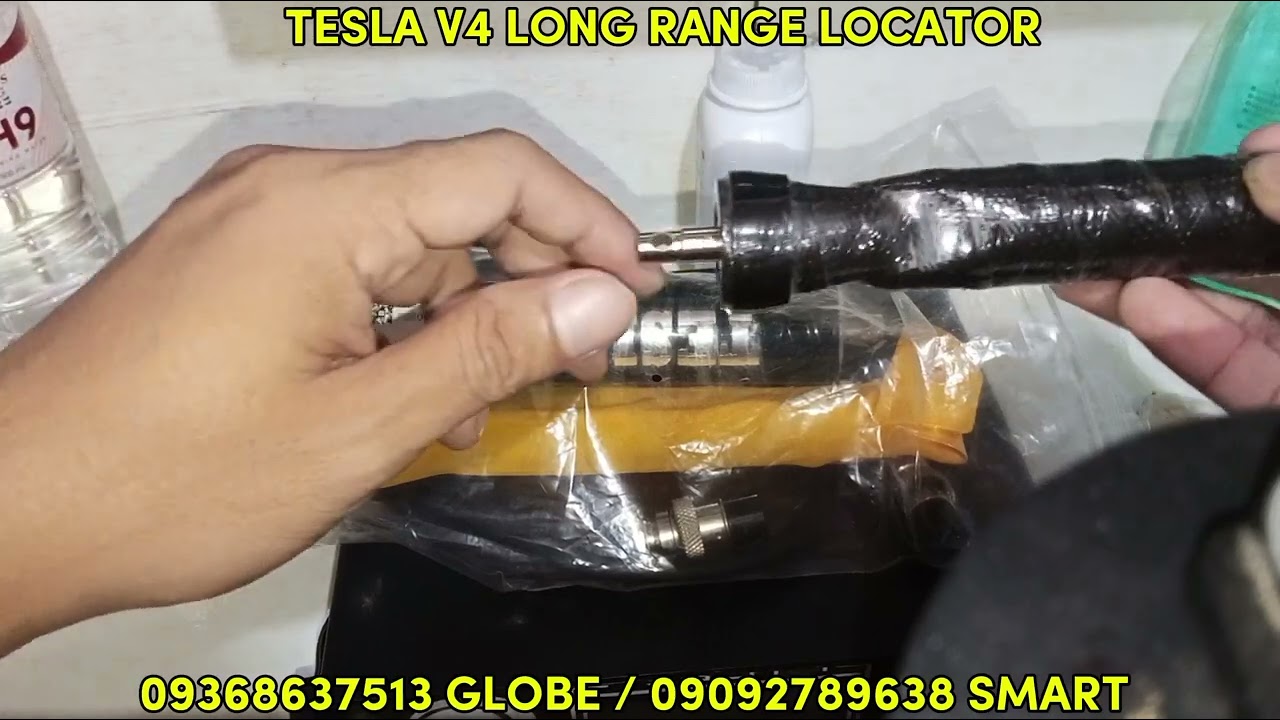 TESLA V4 LONG RANGE LOCATOR / GOLD LOCATOR