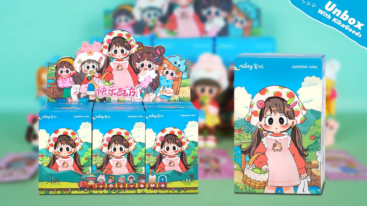 Unboxing Milay Girl's Happy Recipe Series Blind Box#kikagoods #doll #asmr #blindbox #figure