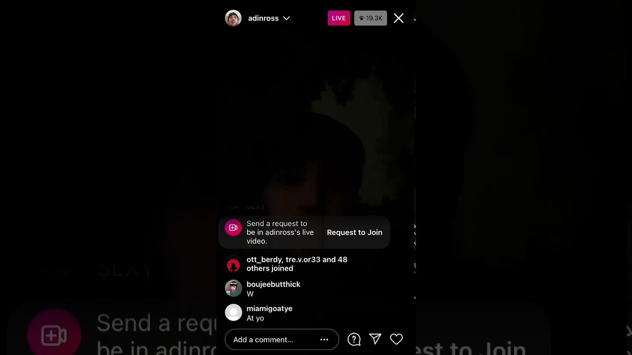 Adin IG live with pamibaby