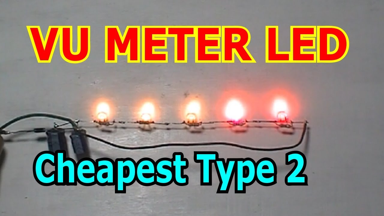 VU METER LED cheapest type 2