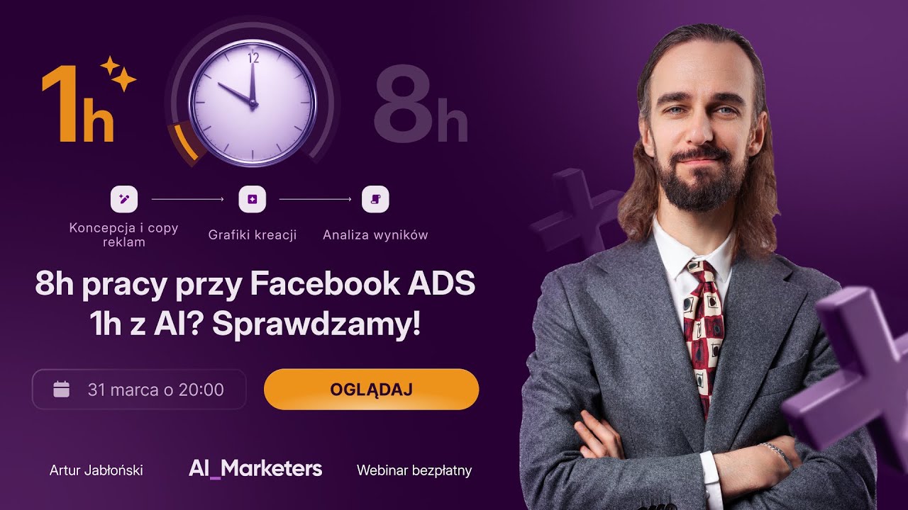 8h pracy w marketingu w 1h | LIVE DEMO AI_Marketers