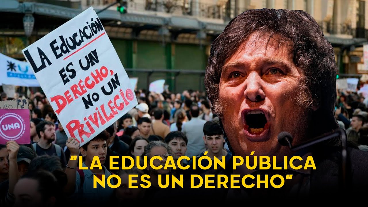 Javier Milei sobre la educaci&oacute;n p&uacute;blica en Argentina: 