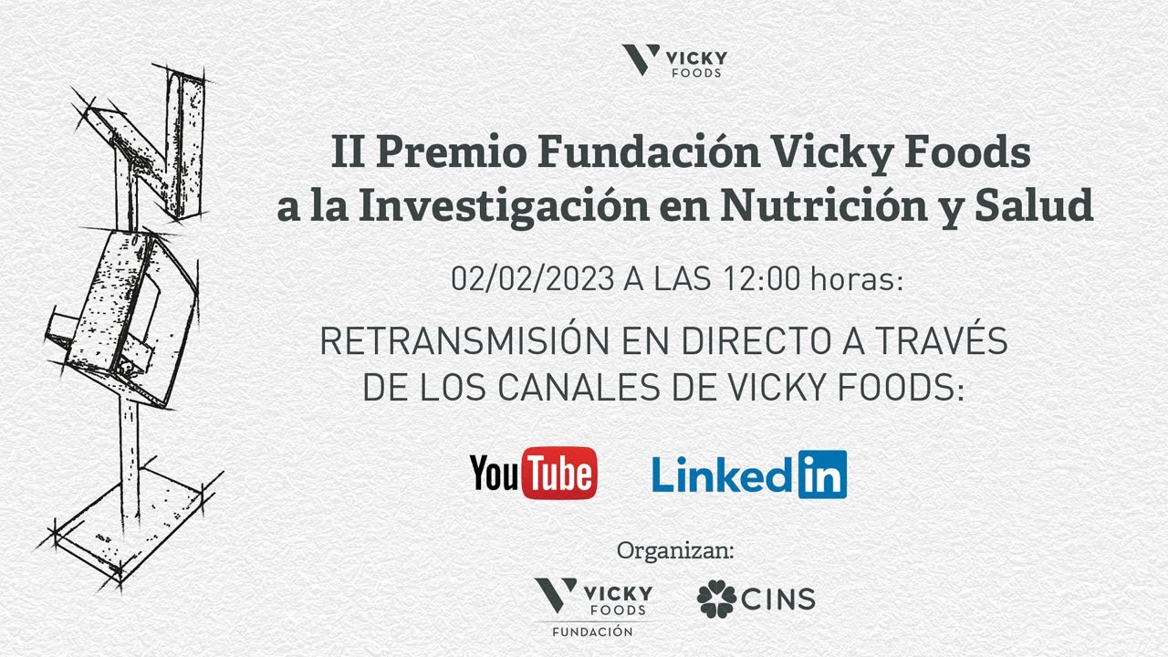 Entrega II Premio Fundación Vicky Foods a la Investigación en Nutrición y Salud