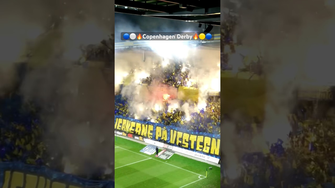 🔥Copenhagen Derby (New Firm): FC K&oslash;benhavn - Br&oslash;ndby IF #fcklive #Br&oslash;ndby #fckbif #pyro