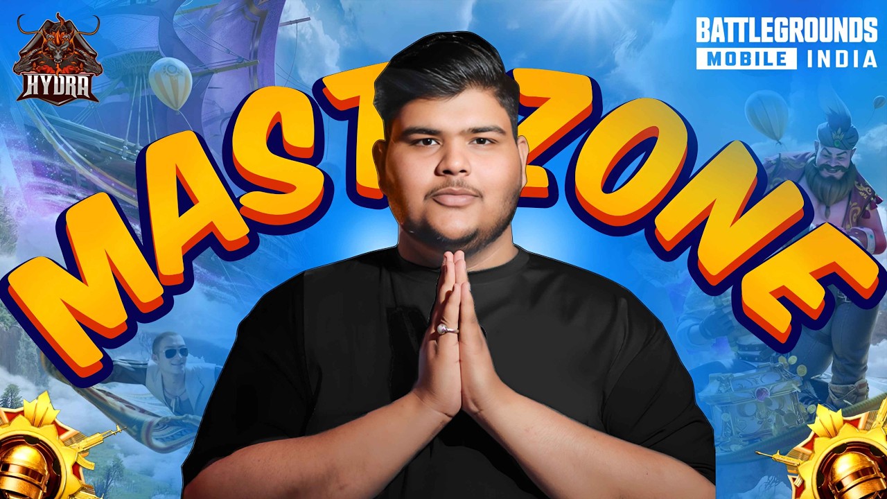 🇮🇳   MORNING FUN 😁| BGMI LIVE | HYDRA MASTIZONE