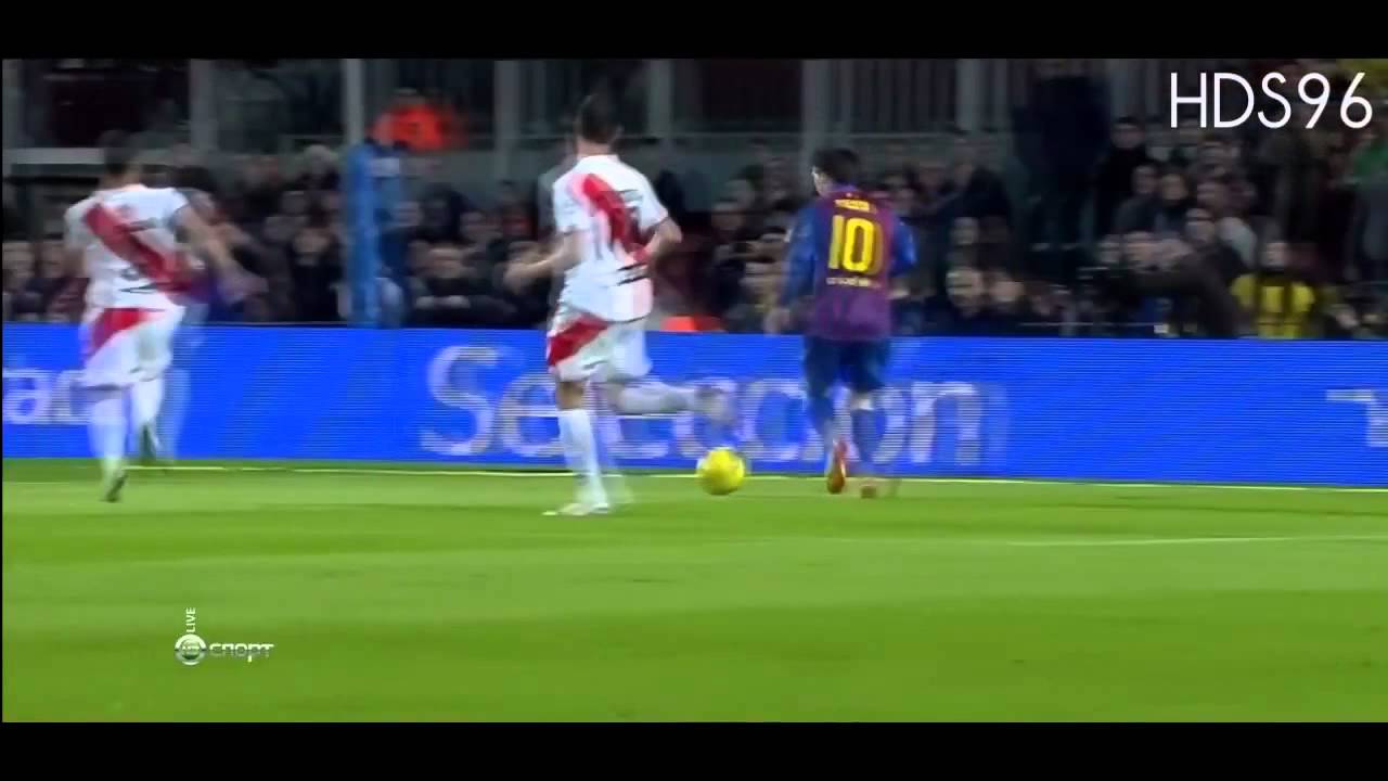 Lionel Messi vs Rayo Vallecano (Home) 11-12 HD