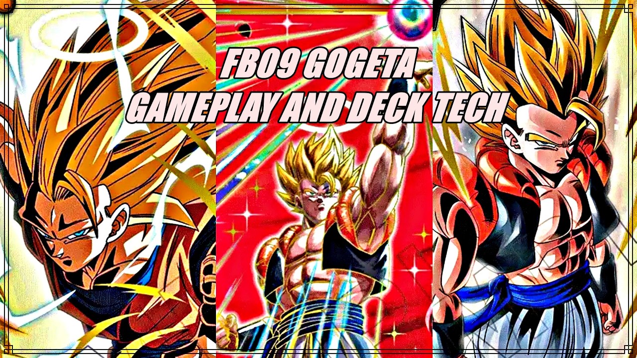 DragonBall Super Fusion World 🟡 FB09 Геймплей и обзор колоды Гогеты