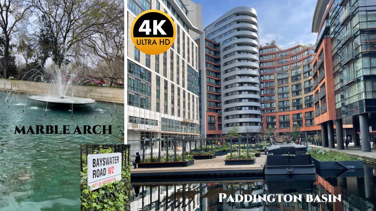 Let’s walk: PADDINGTON TO HYDE PARK (Victoria Gate) via MARBLE ARCH #walkwithro