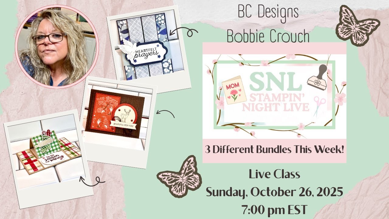 🔴 Stampin' Up! Online Class