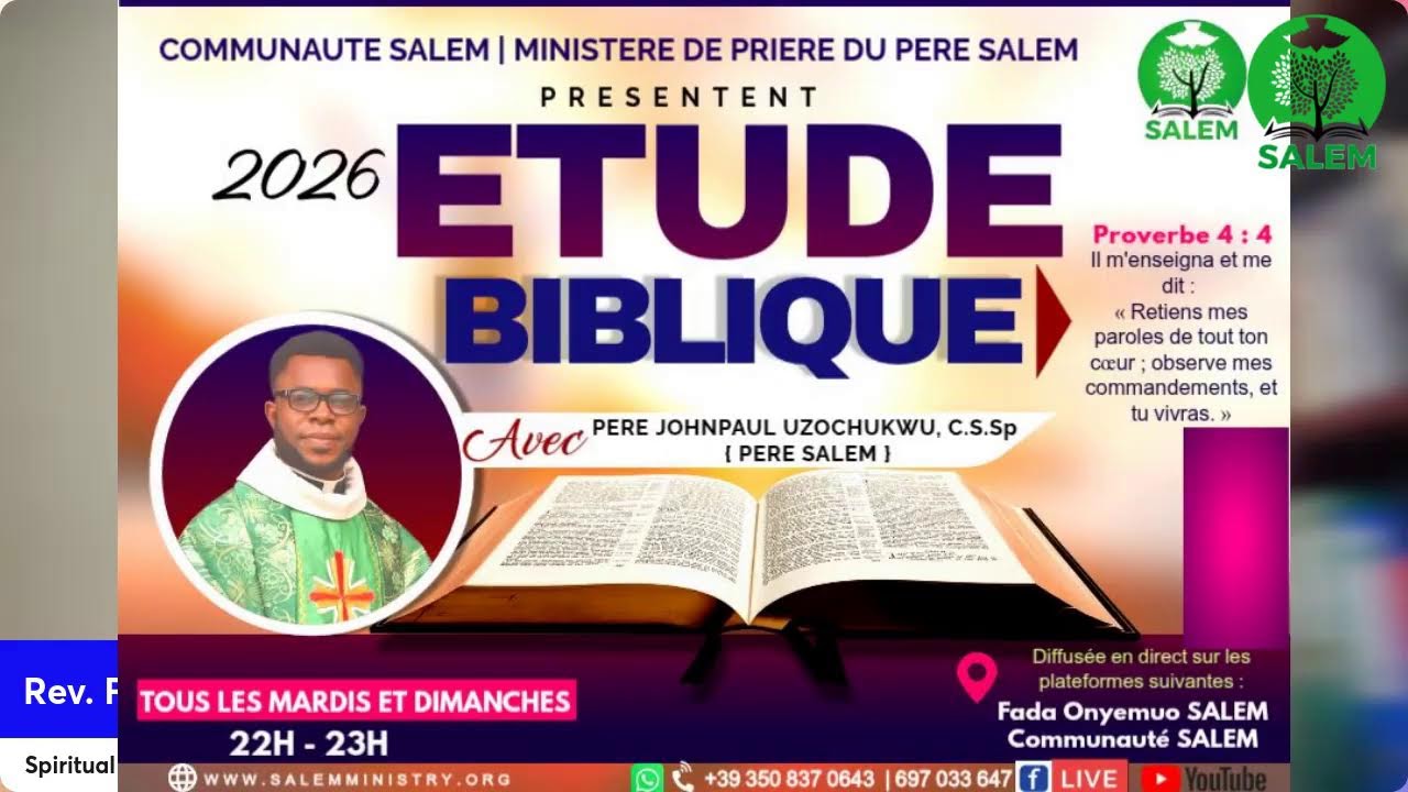 3.3.26 | FEAR OF GOD | PropheticWord | CRAINTE DE DIEU | Parole Prophétique
