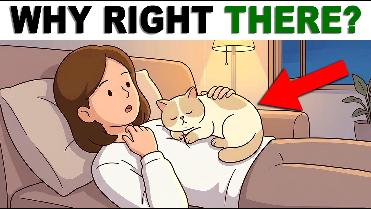 If Your Cat Sleeps on Your Chest, They're Trying to Tell You This!
