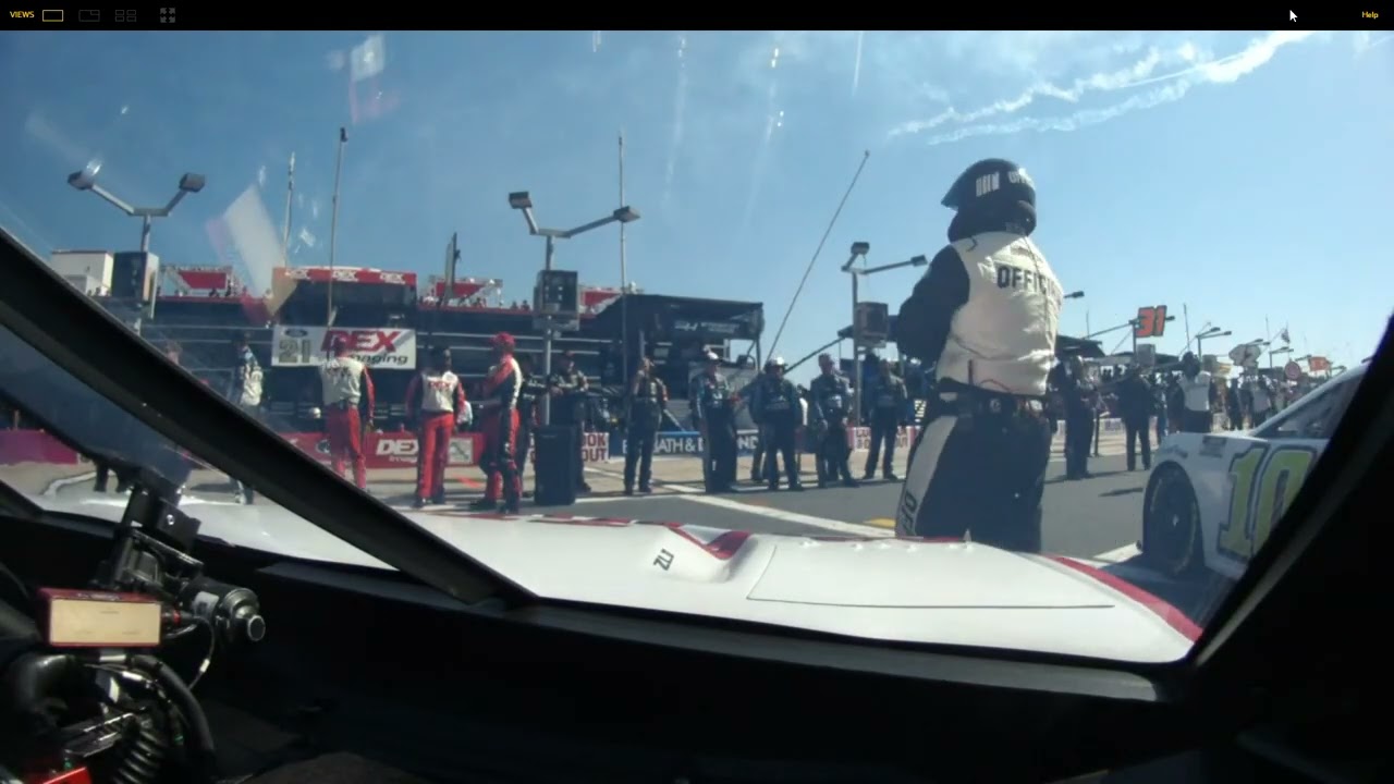 Justin Haley onboard | 2024 NASCAR Cup Series at the Charlotte Roval