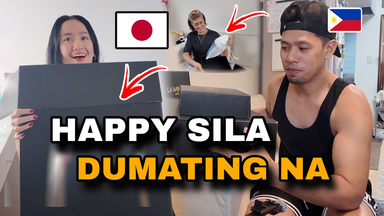 MASAYA SILA KASI DUMATING NA  | Buhay sa Japan | La Minah Boutique