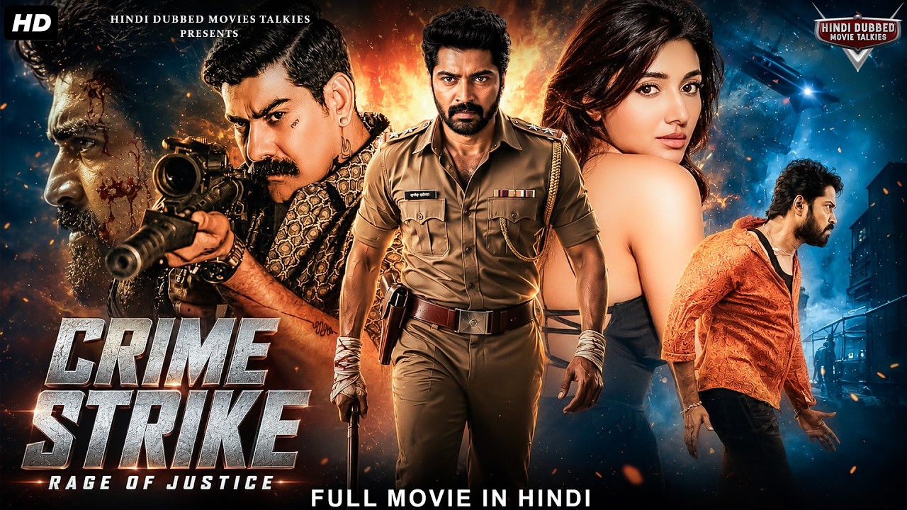 CRIME STRIKE: RAGE OF JUSTICE - Hindi Dubbed Full Movie | Allari Naresh, Mirnaa Menon | Action Movie