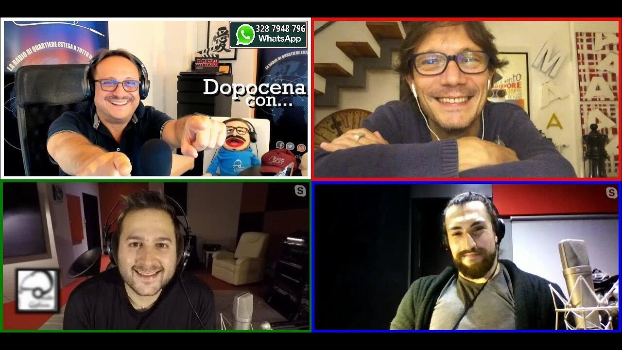 Dopocena con... Andrea Lavagnino, Alessandro Ceccacci e Giorgio Paoni (504)
