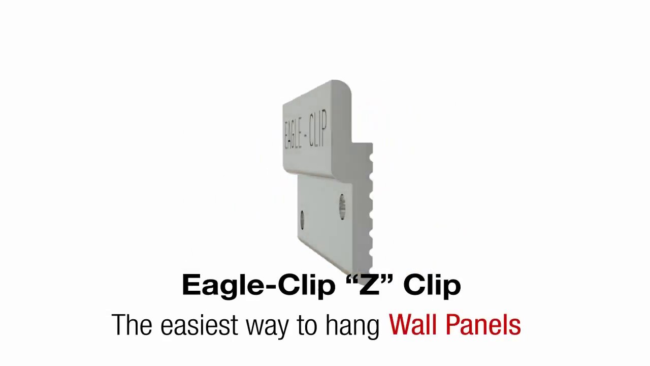 Aluminum Z Clip Panels for Hanging Systems | Eagle Mouldings