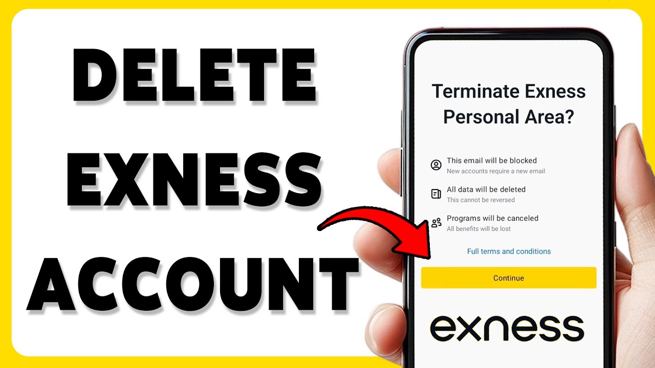 Как удалить аккаунт Exness в 2025 году | Как навсегда закрыть свой торговый профиль Exness