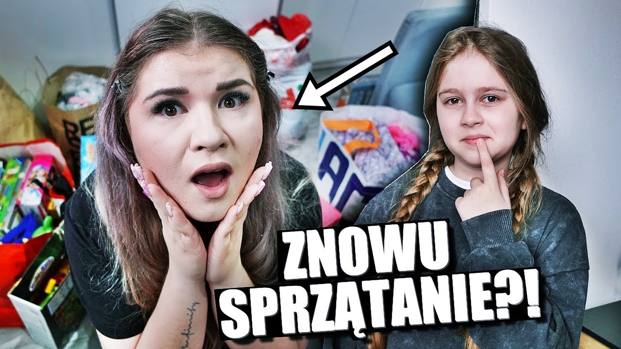 NOWOROCZNE PORZĄDKI W POKOJU OLIWII 💜 CO ONA TAM UKRYŁA?!