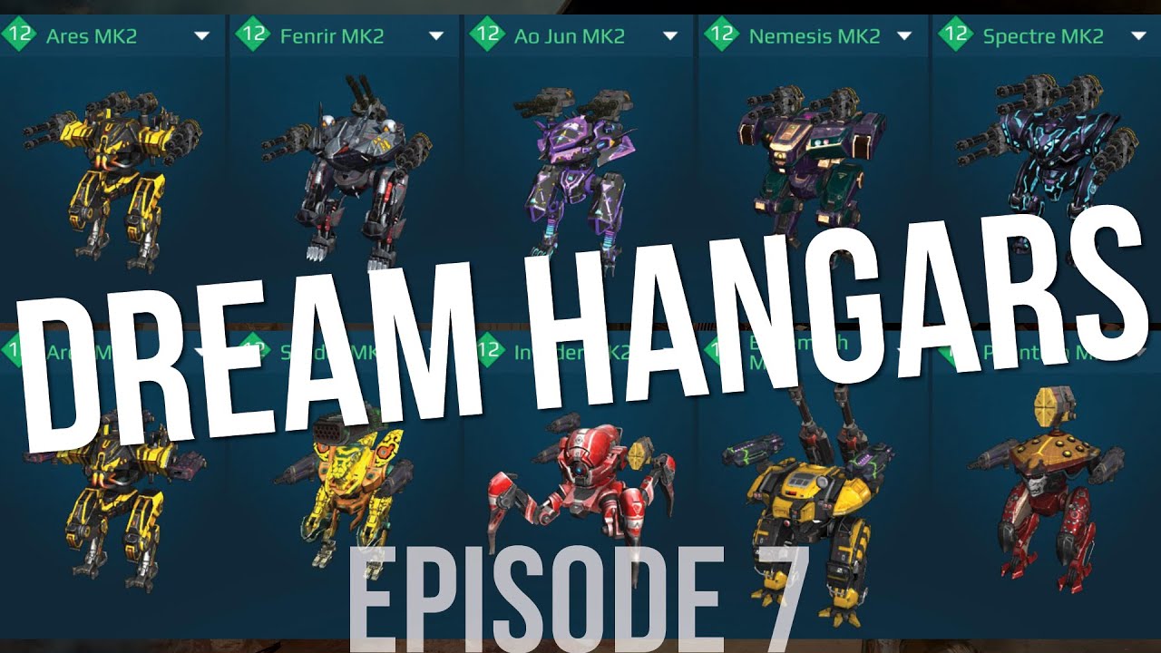 War Robots - Dream Hangar Featuring Only Machine Guns. How Does It Perform? | Episode 7