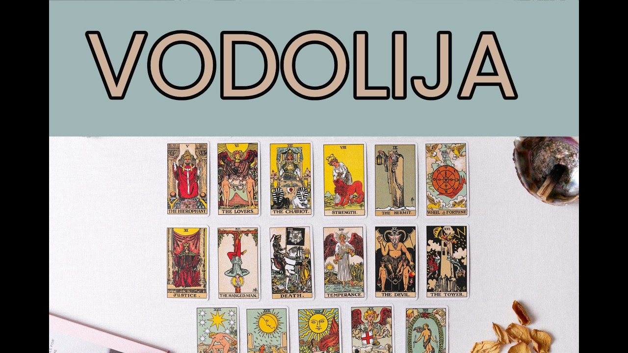 VODOLIJA | USPELI STE DA SE SMESTITE NA DOBRO MESTO | 16. DO 22. MART 2026 | TAROT OTVARANJE