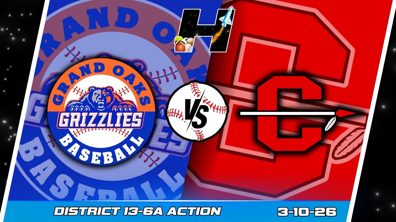 Grand Oaks Grizzlies vs. Cleveland Indians - #txhsbaseball District 13-6A action on HSL