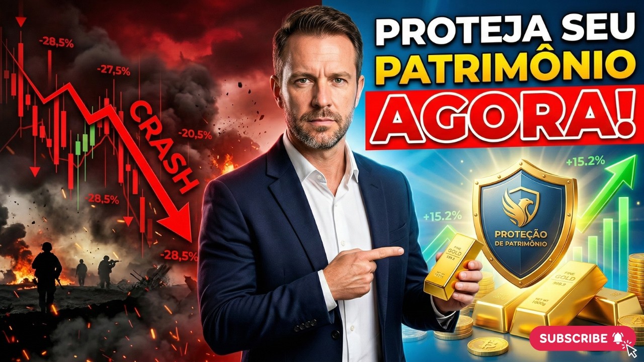 Guerras e Crises! Onde Investir Para Proteger Seu Dinheiro? #investimentos #educaçãofinanceira