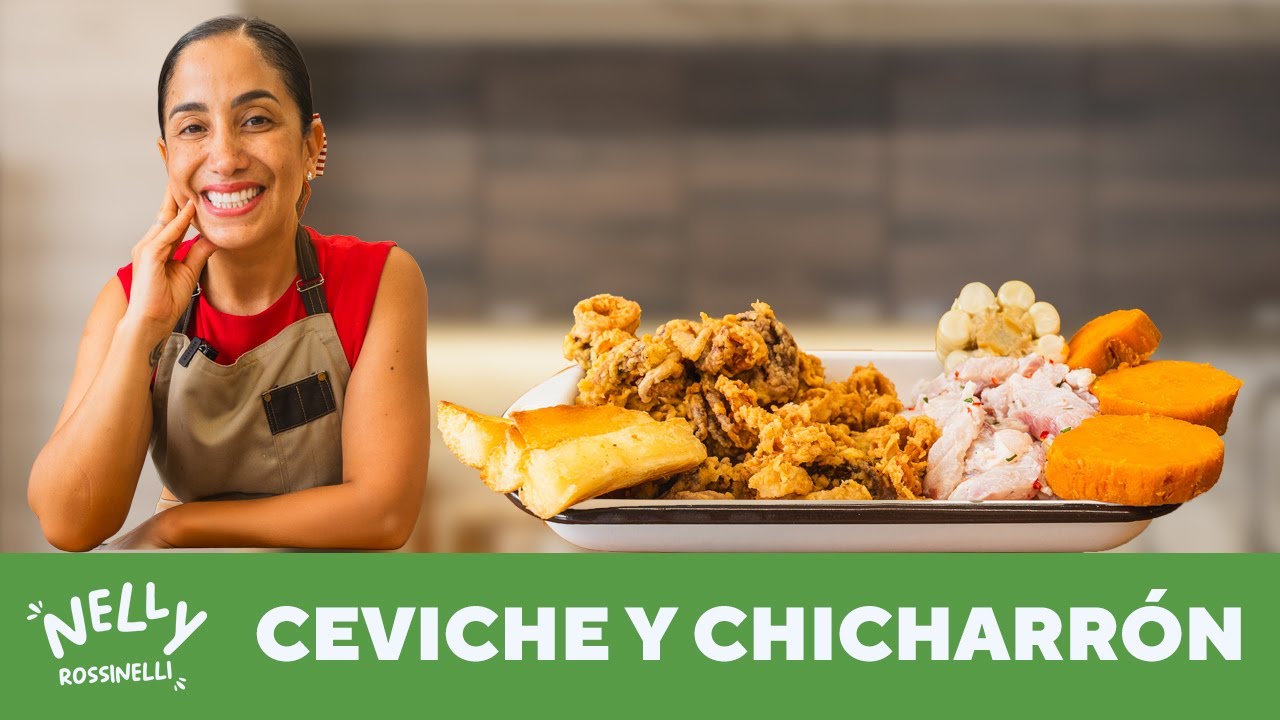 CEVICHE DE PESCADO CON CHICHARRON DE CALAMAR | COCINANDO CON NELLY ROSSINELLI