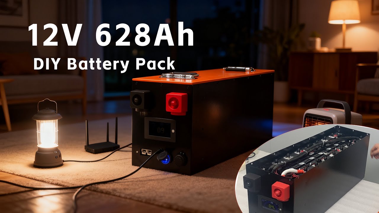 How to Make a Backup Power Supply for Outdoor Camping Battery — A 12V 560Ah Battery That Saves $100