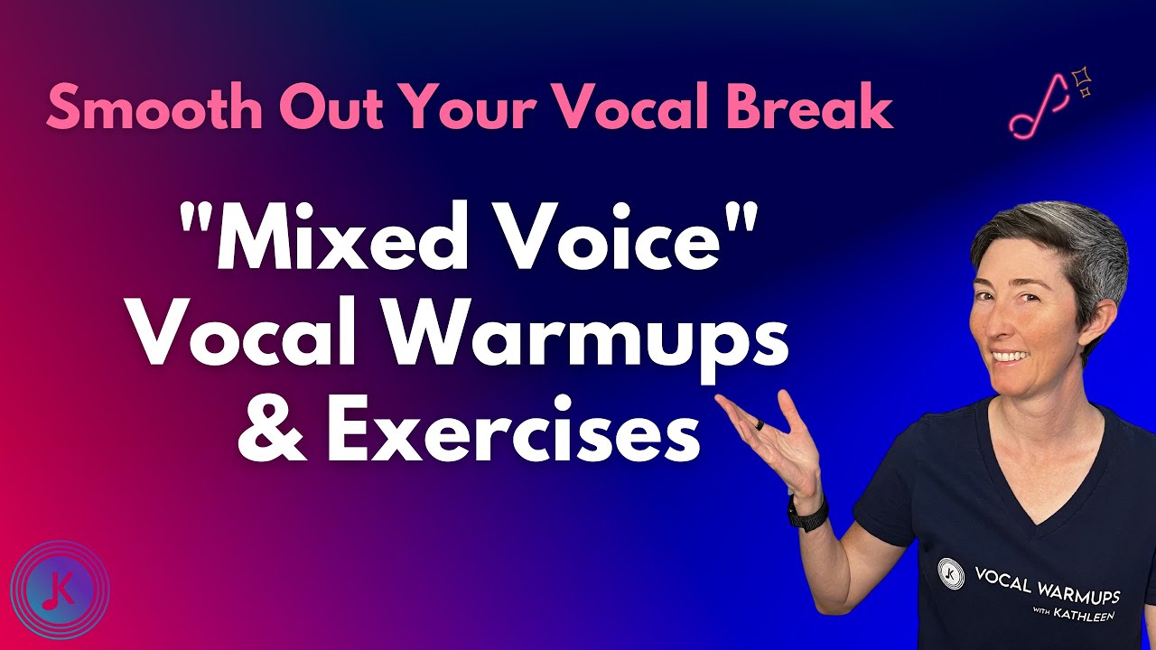 Mixed Voice Vocal Warmups and Exercises | Fix Vocal Break | Passaggio Exercises