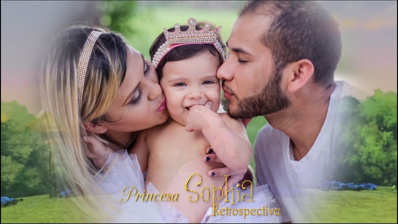 Retrospectiva de 1 ano narrada - Realeza - Princesa Sophia