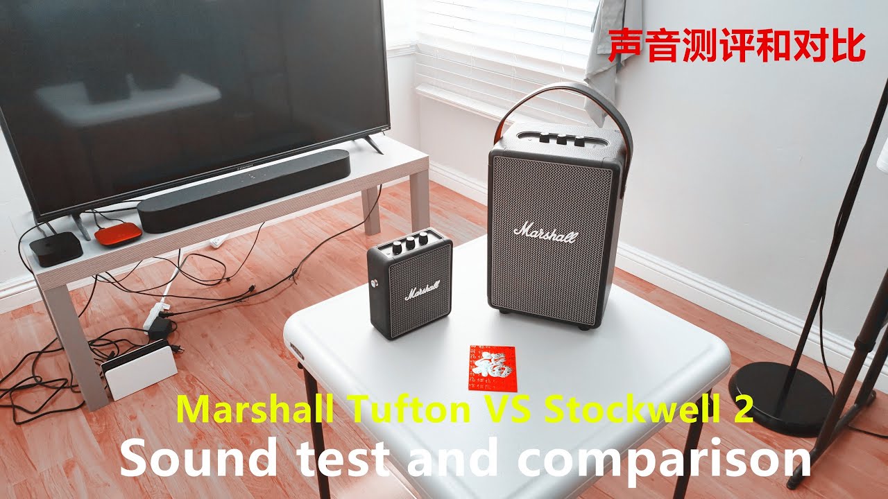 Marshall tufton vs stockwell 2, sound test, (binaurally recorded, put on headphone or earphone)