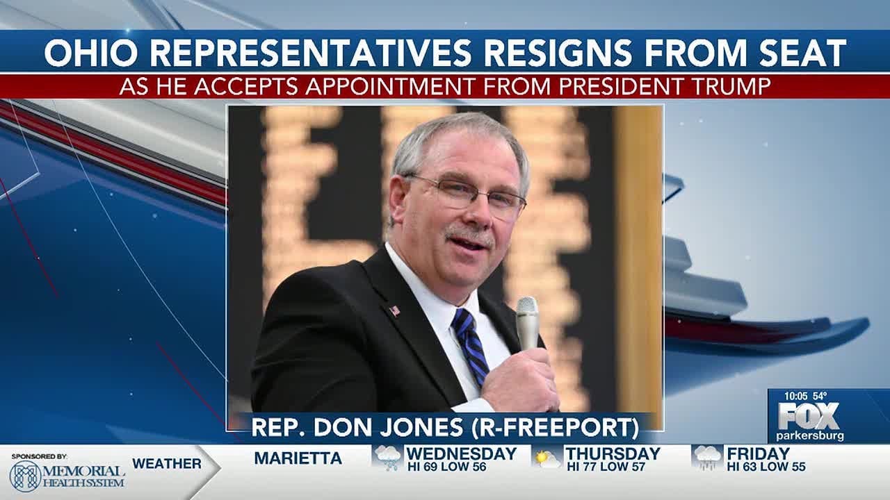 Ohio Representative resigns from seat as he accepts appointment from President Trump