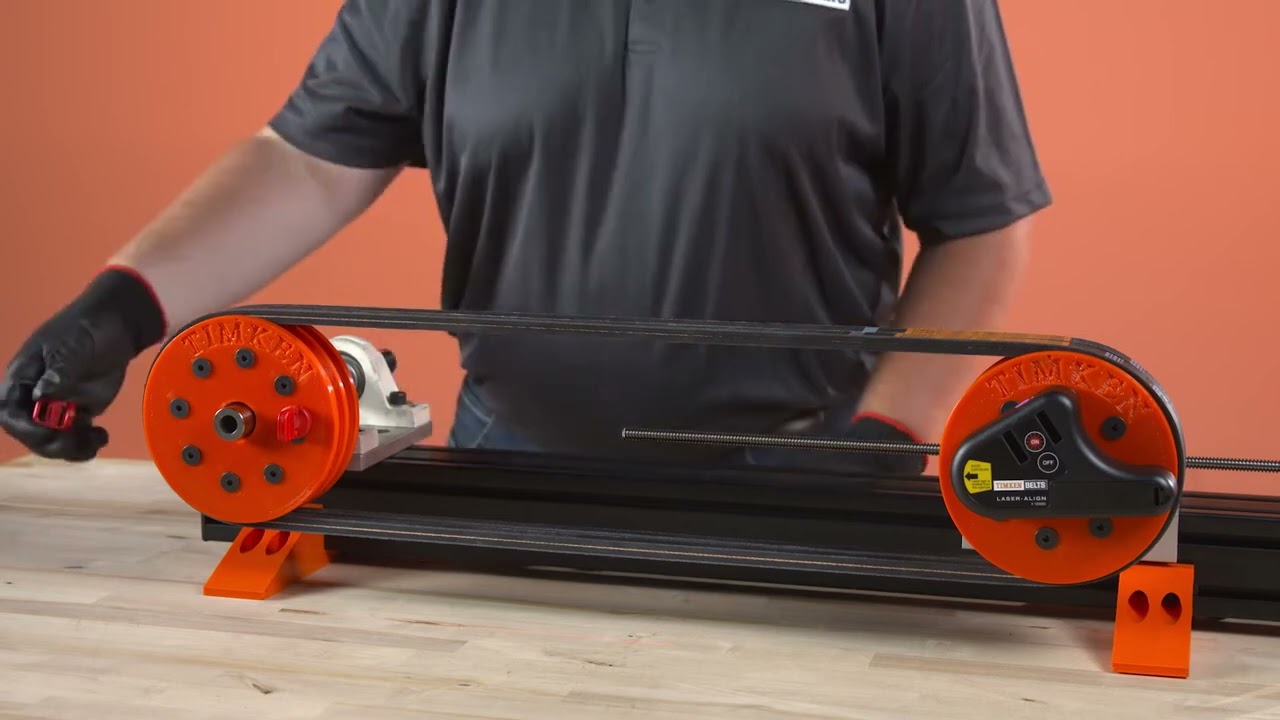 Laser Alignment for Belt Drives