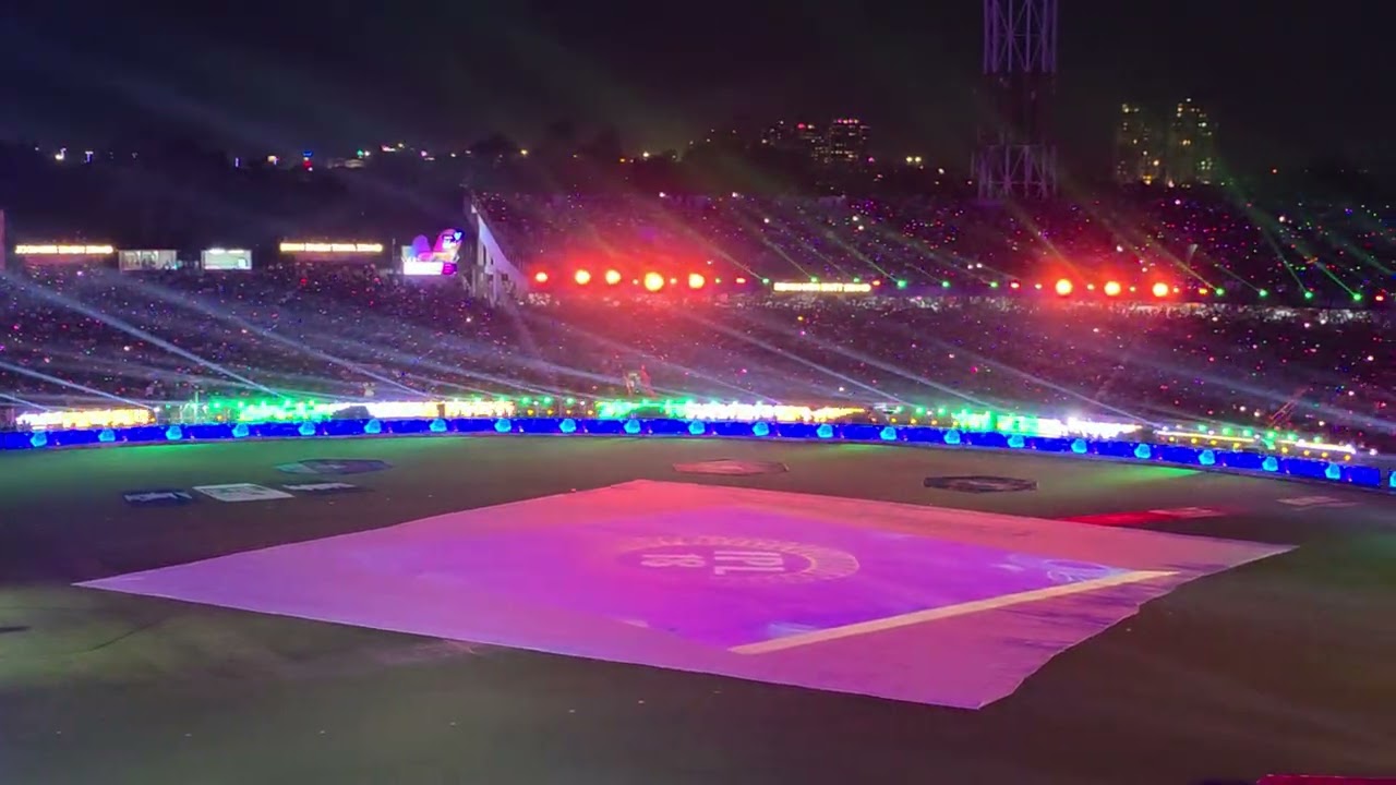 IPL 2025 NATIONAL ANTHEM & FIREWORKS IN OPENING CEREMONY #yt  #youtube #kolkataknightriders #cricket