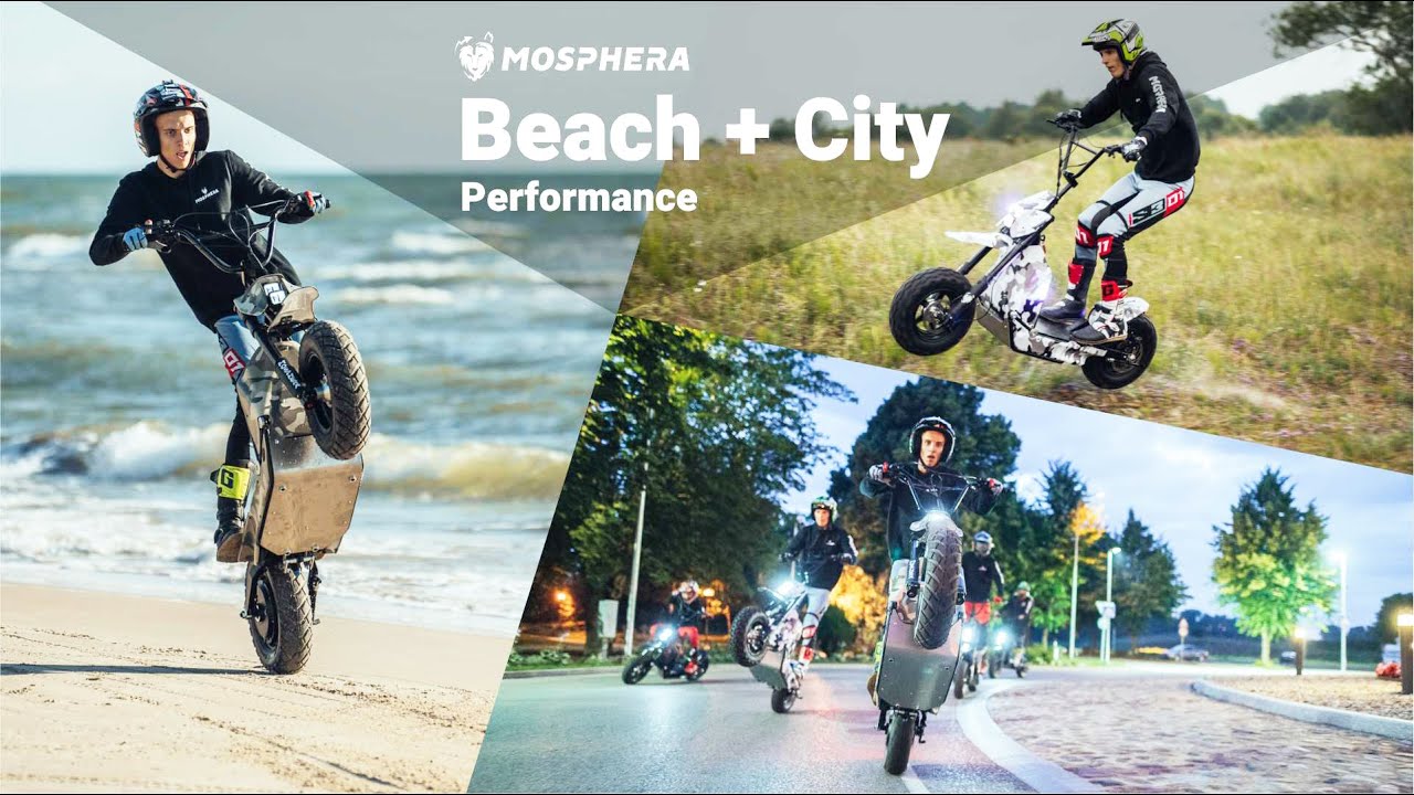 🔴MOSPHERA🔥Beach&City🔥THE BEST OFF ROAD SCOOTER OF THE WORLD !😃 HYPERSCOOT 