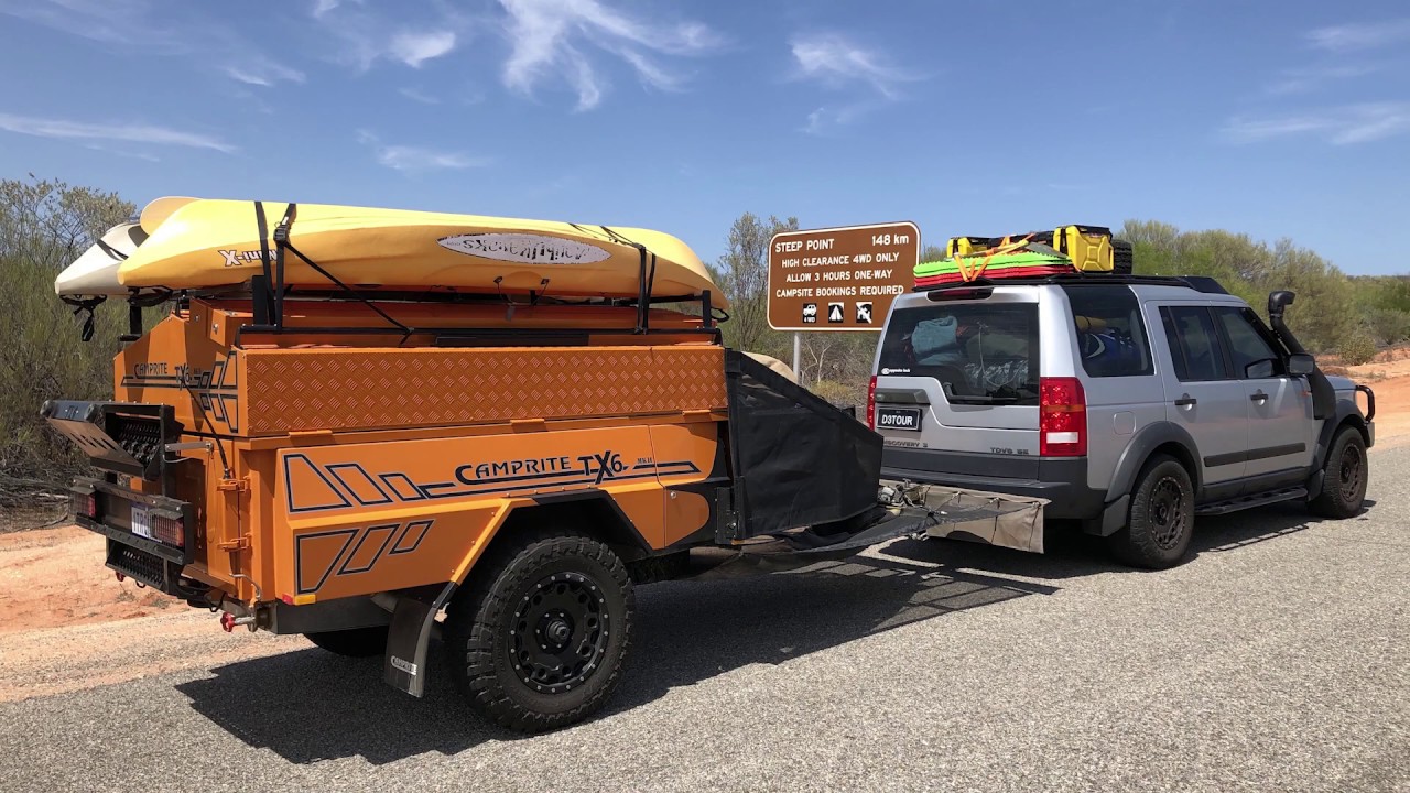 Dirk Hartog Island Camping - September 2019 - Land Rover Discovery 3 - Camprite TX6 Mk II Camper
