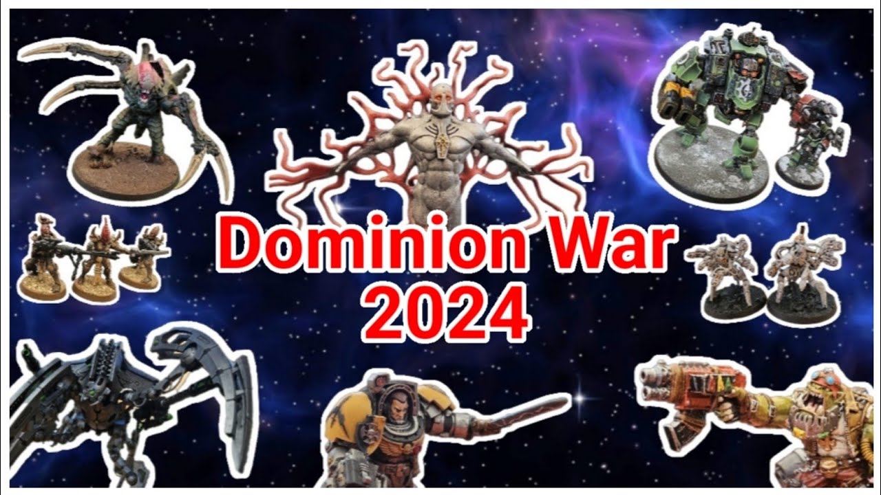 Dominion War 2024 - Warhammer 40k Tournament hosted by IDICBeer 40k