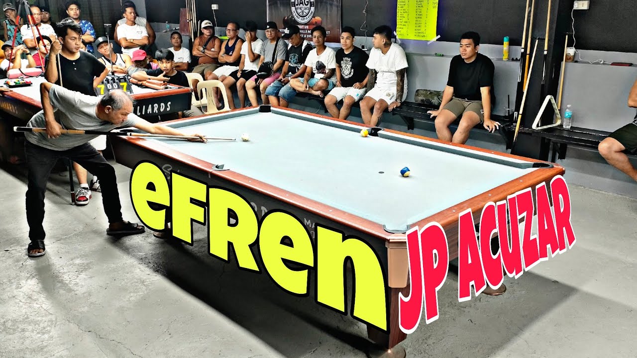 [2].Efren BATA Reyes  🆚  JP Acuzar 💯Race 19 [PAREHAS ] @Phase 2C,Manila Hills Billiard