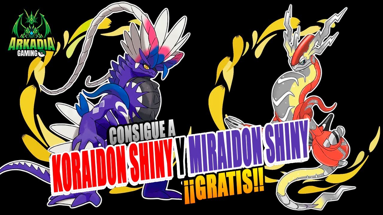 TE REGALO A KORAIDON SHINY Y MIRAIDON SHINY!!!!!!/ 1 SUB = +900 POKEMON GRATIS