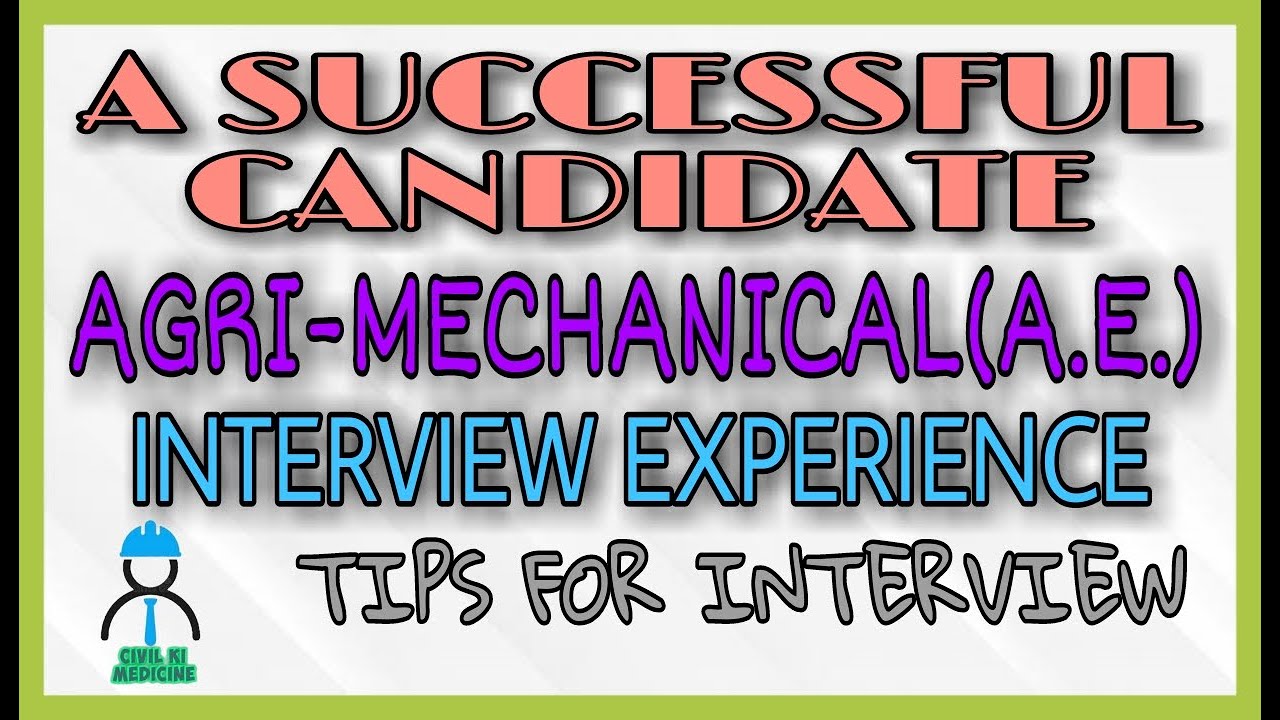 WBPSC A.E.II AGRI-MECHANICAL II A SUCCESSFUL CANDIDATE II INTERVIEW EXPERIENCE