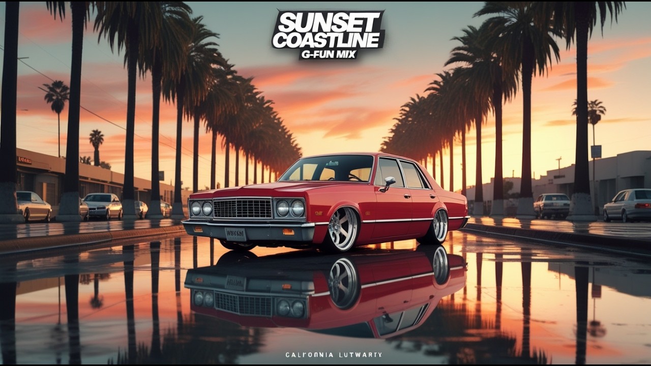 G-Funk Instrumental Mix | California West Coast Lowrider Chill Beats for Night Driving